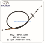 Auto Parts Clutch Cable OEM 32740-4E000