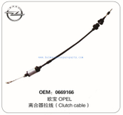 Auto Parts Clutch Cable OEM 0669166